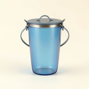 Birch Branch Storage Canister With Lid - Blue (synthetic illustration; no displayed measurements)
