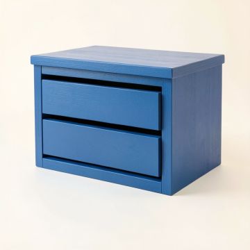 Hazel Dell Small-Parts Storage Drawer Cabinet - Blue (synthetic illustration; no displayed measurements)