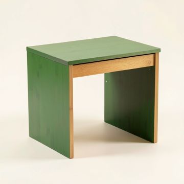 Birch Bend Small Writing Desk - Green (synthetic illustration; no displayed measurements)