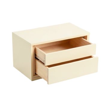 Birch Bridge Small-Parts Storage Drawer Cabinet - Cream
