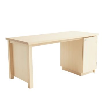 Alder Crest Empty Workshop Workbench - Ivory (synthetic illustration; no displayed measurements)