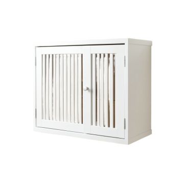 Briar Bend Wall-Mounted Entry Cabinet - White