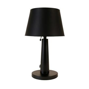 Cartersville 32 '' Black Standard Lamp (synthetic illustration; no displayed measurements)