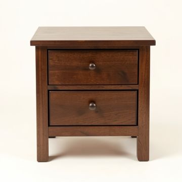1 - Drawer Solid Wood Nightstand In Espresso (synthetic illustration; no displayed measurements)