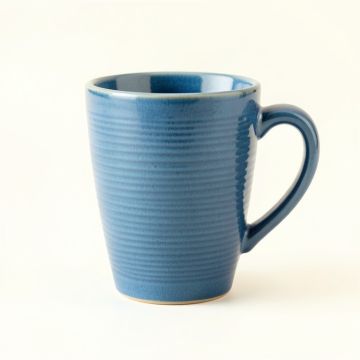 Hill Crossing Ceramic Mug - Blue (synthetic illustration; no displayed measurements)