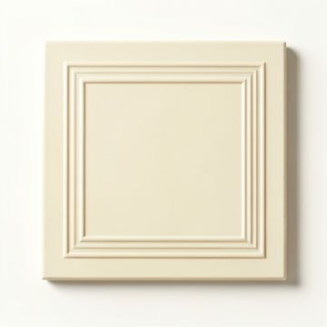 Field Arc Uninstalled Square Decorative Tile - Ivory (synthetic illustration; no displayed measurements)