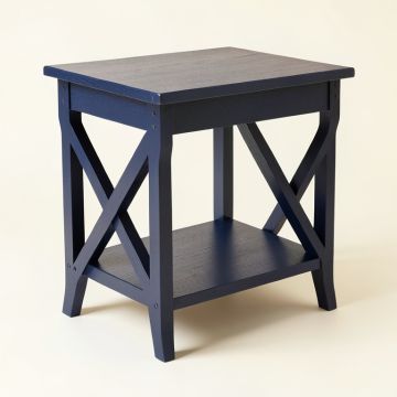 Cliff Crest Side Table - Navy (synthetic illustration; no displayed measurements)