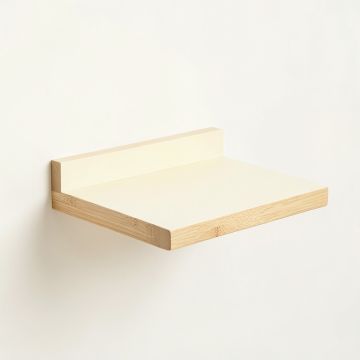 Maple Crest Wall-Mounted Cat Perch - Cream (synthetic illustration; no displayed measurements)