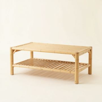 Spruce Crest Coffee Table - Beige (synthetic illustration; no displayed measurements)