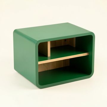 Aspen Arc Low Toy Storage Unit (synthetic illustration; no displayed measurements)