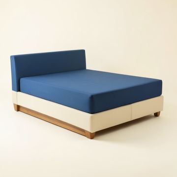 Weskan Upholstered Low Profile Platform Bed (synthetic illustration; no displayed measurements)