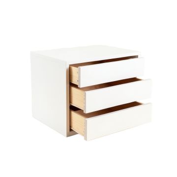 Dawn Branch Small-Parts Storage Drawer Cabinet - White
