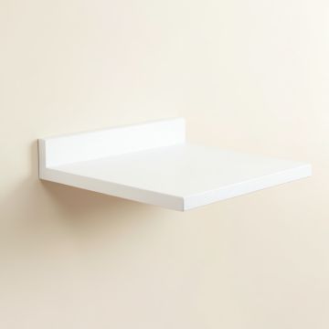Summit Bluff Wall-Mounted Cat Perch - White (synthetic illustration; no displayed measurements)