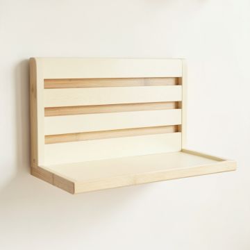 Reed Bend Wall-Mounted Entryway Organizer Shelf - Cream (synthetic illustration; no displayed measurements)