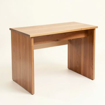 Pine Isle Solid Wood Desk (synthetic illustration; no displayed measurements)