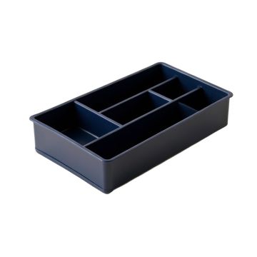 Summit Bluff Empty Pantry Drawer Organizer Insert - Navy