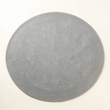 Cedar Canyon Round Area Rug - Gray (synthetic illustration; no displayed measurements)