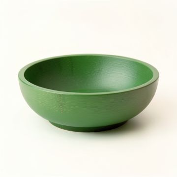 Linden Arc Dining Bowl - Green (synthetic illustration; no displayed measurements)