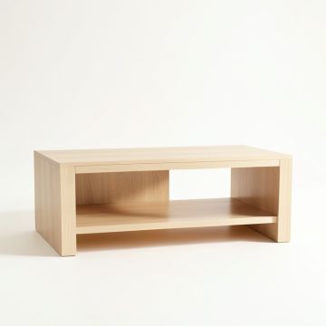 Flint Brook Coffee Table - Beige (synthetic illustration; no displayed measurements)