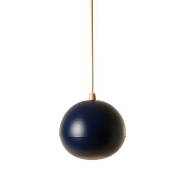Harbor Brook Pendant Light Suspended From One Plain Cable - Navy