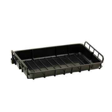 Slate Branch Empty Under-Desk Cable Tray - Black