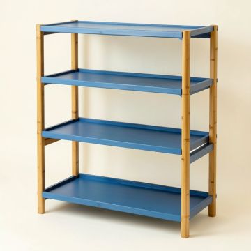 Sage Branch Empty Seed-Starting Shelving Unit Without Lights - Blue (synthetic illustration; no displayed measurements)