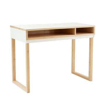 Vale Bend Writing Desk - White