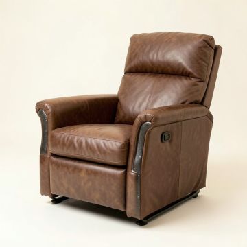 Montvert 27.5 '' Wide Faux Leather Power Lift Assist Standard Recliner With Massager (synthetic illustration; no displayed measurements)