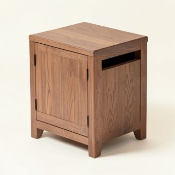 Falmouth End Table With Storage (synthetic illustration; no displayed measurements)