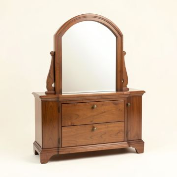 Searsboro Beveled Magnifying Dresser Mirror (synthetic illustration; no displayed measurements)