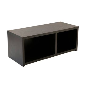 Hill Bridge Shoe Storage Bench - Black