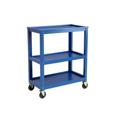 Heath Crossing Empty Rolling Workshop Cart - Blue