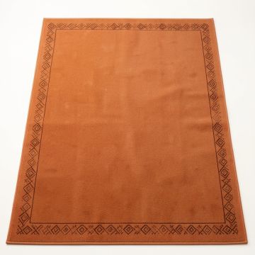 Hill Brook Rectangular Area Rug - Terracotta (synthetic illustration; no displayed measurements)