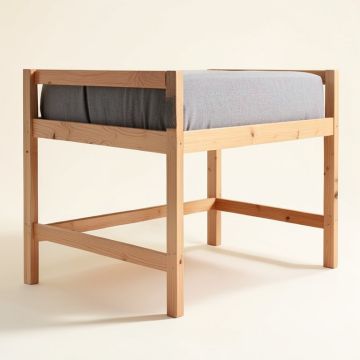 Stoutland Twin Loft Bed (synthetic illustration; no displayed measurements)