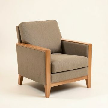Balone 30 '' Wide Polyester Armchair (synthetic illustration; no displayed measurements)