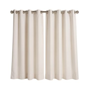 Cremont Solid Sheer Grommet Curtain Panels