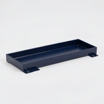 Shore Branch Empty Under-Desk Cable Tray - Navy (synthetic illustration; no displayed measurements)