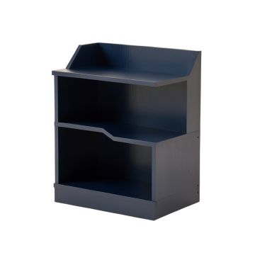 Brook Field Desktop Shelving Unit - Navy