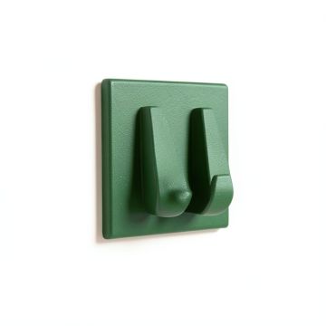 Olive Bluff Wall-Mounted Robe Hook - Green (synthetic illustration; no displayed measurements)