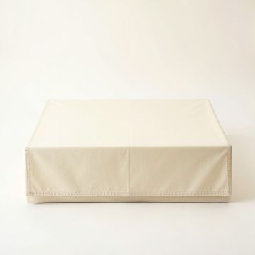 Stone Canyon Flat Bed Sheet - Cream (synthetic illustration; no displayed measurements)