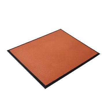 Copper And Black `` Welcome And Good Bye '' Outdoor Mat 30 X 18