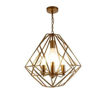 Shellplant 6 - Light Lantern Geometric Chandelier