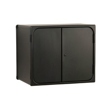 Reed Brook Wall-Mounted Entry Cabinet - Black