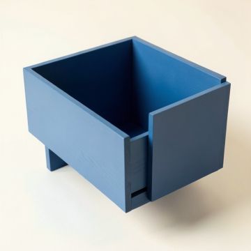 Juniper Bluff Under-Desk Drawer Unit - Blue (synthetic illustration; no displayed measurements)