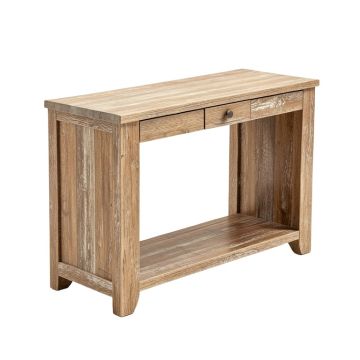 Clarington Distressed Wood Console Table