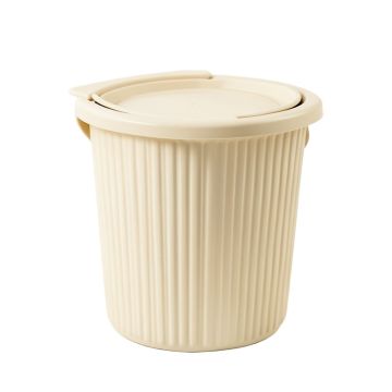 Ash Brook Closed Garden Compost Bin - Cream