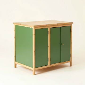 Cedar Arc Freestanding Laundry Folding Counter (synthetic illustration; no displayed measurements)