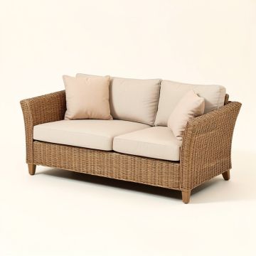 Merlyn Patio Sofa With Cushions (synthetic illustration; no displayed measurements)