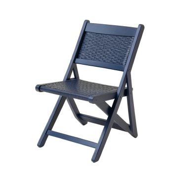 Harbor Bend Folding Outdoor Chair - Navy