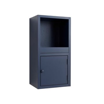 Slate Bridge Wall-Mounted Entry Cabinet - Navy
